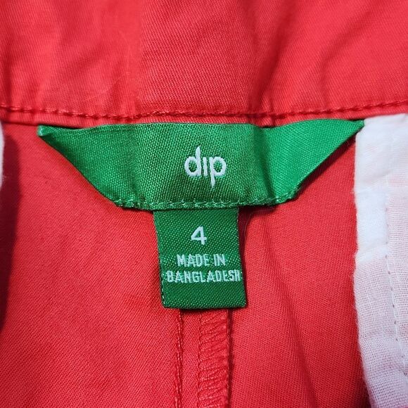 ☔️💜Dip Red High Waist Pants Size 4 - Picture 9 of 10